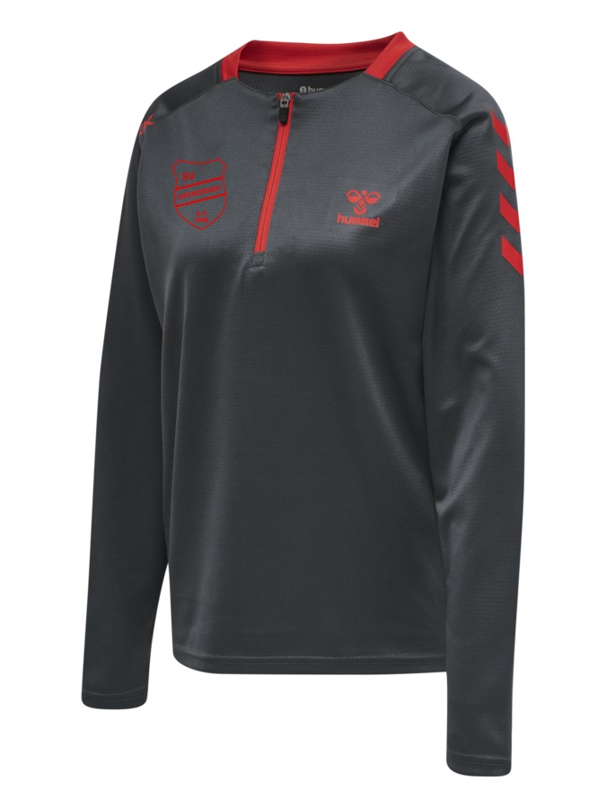 Hummel Action Poly Half Zip Sweat Damen