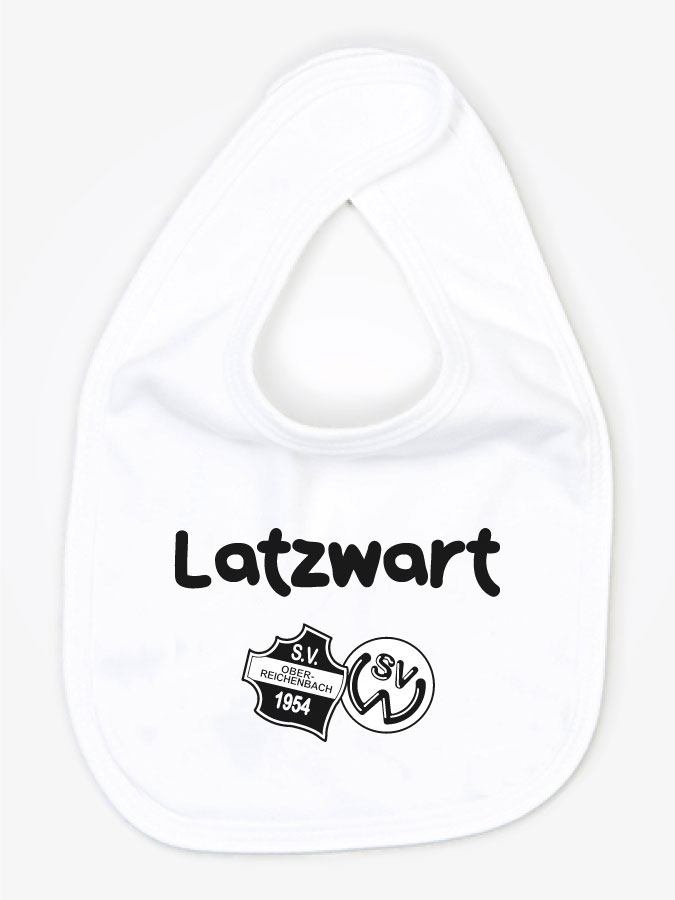 Babylätzchen Latzwart