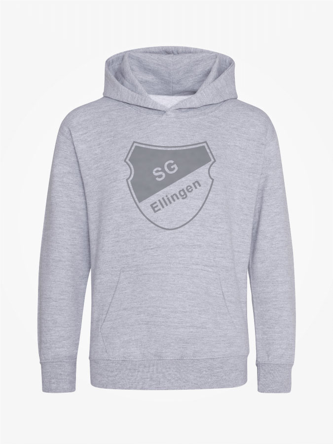 Hoodie All Grey Kids Unisex