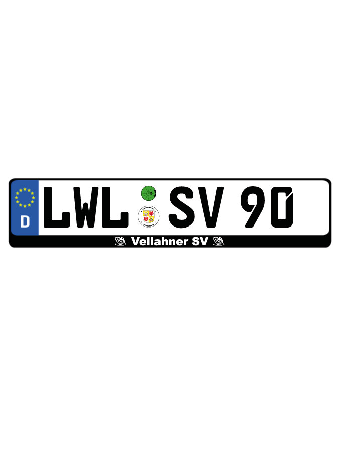 Kennzeichenhalter Kalden (2er Set)