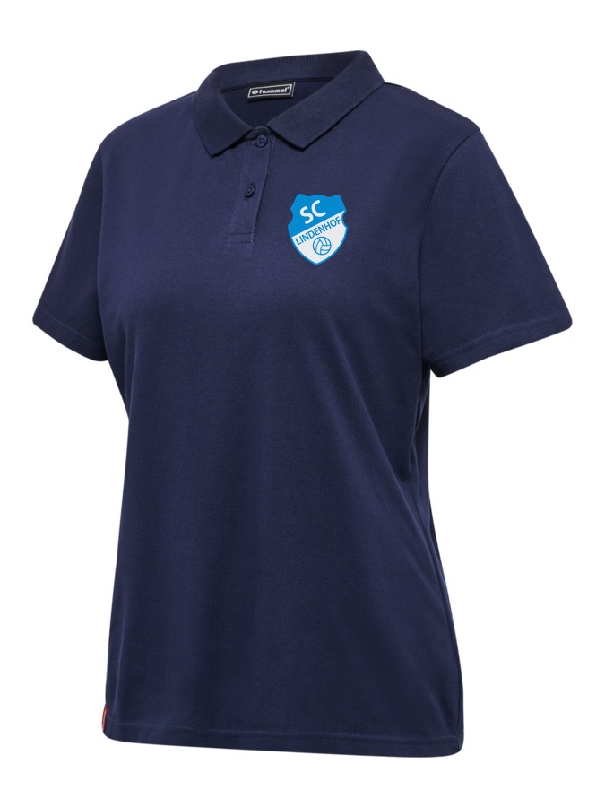 Hummel Red Classic Polo Damen
