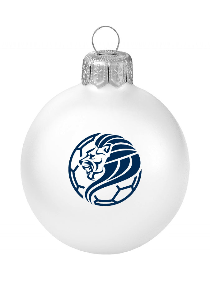 Weihnachtskugel Logo 8cm