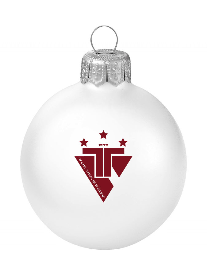 Weihnachtskugel Logo 8cm