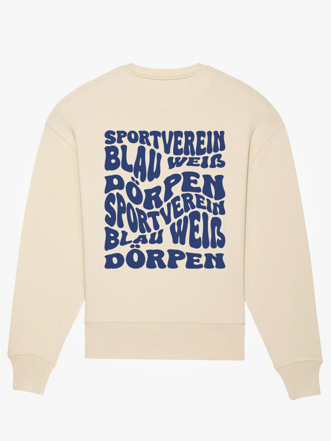 Oversized Sweater Wavy Herren