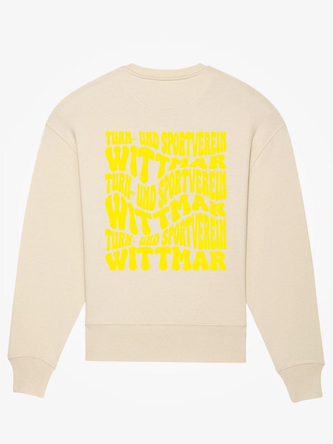 Sweatshirt Oversized Wavy Herren