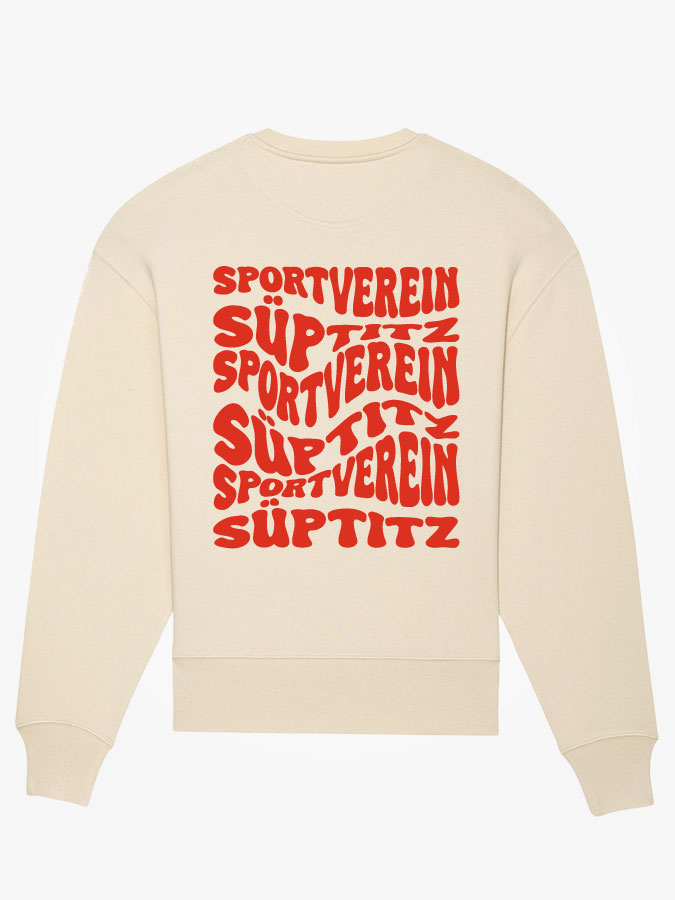Oversized Sweater Wavy Herren