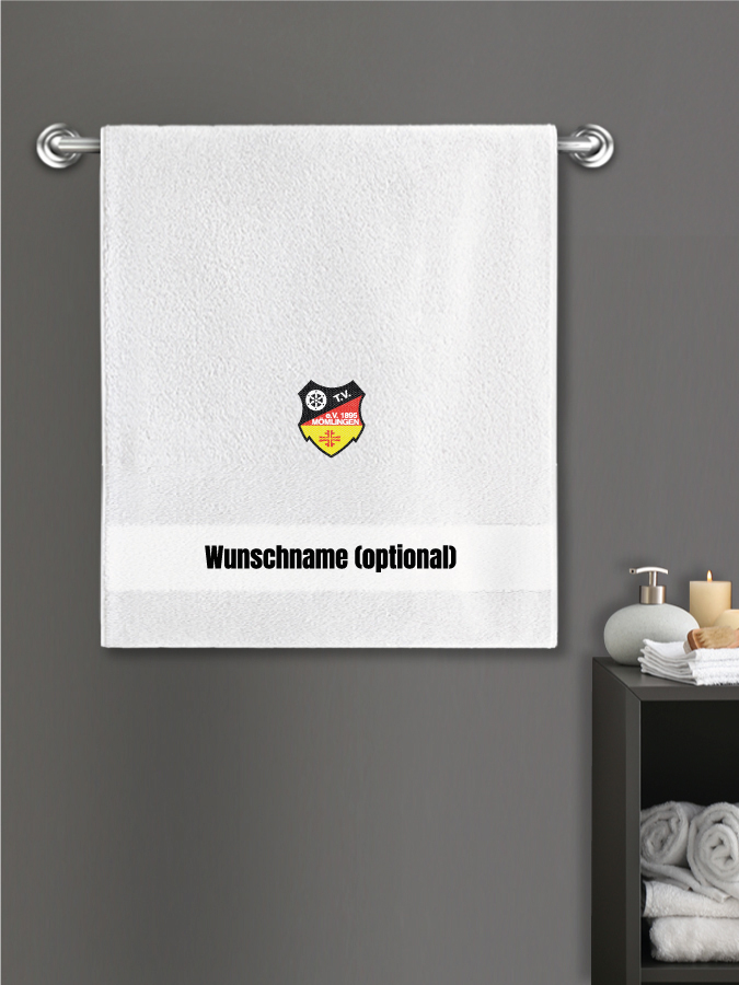 Badehandtuch Team Sticklogo