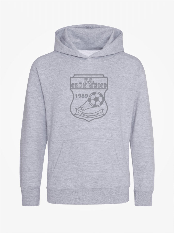 Hoodie All Grey Kids Unisex