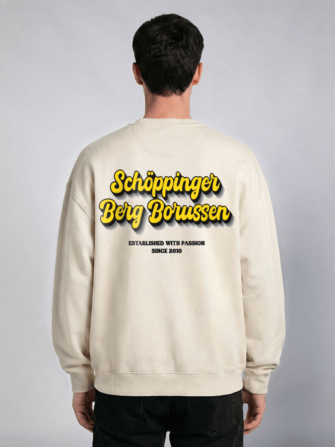 Oversized Sweater Vintage Herren