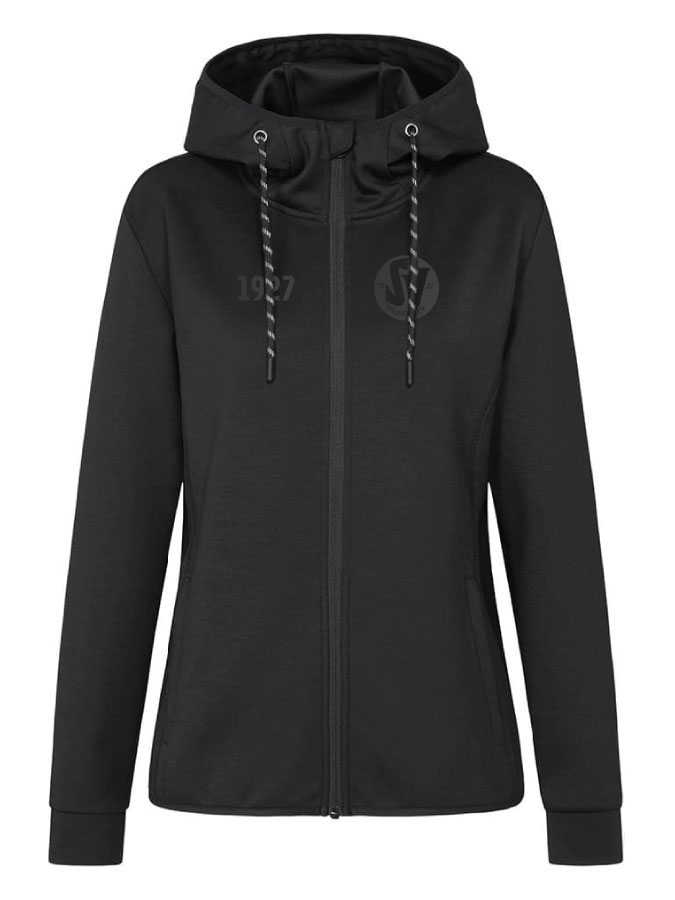 Recycelte Jacke All Black Damen