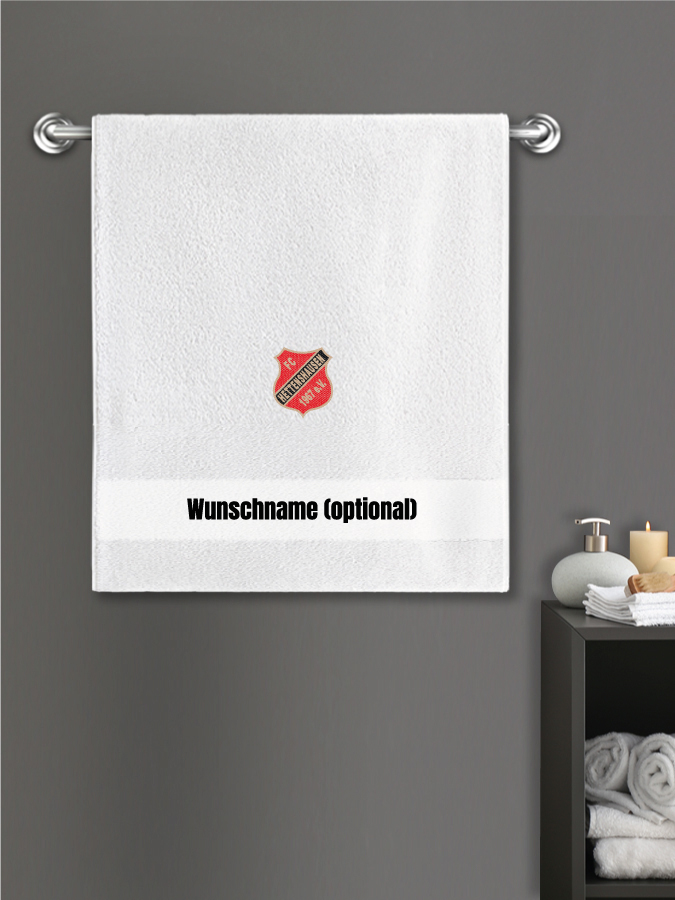 Badehandtuch Team Sticklogo
