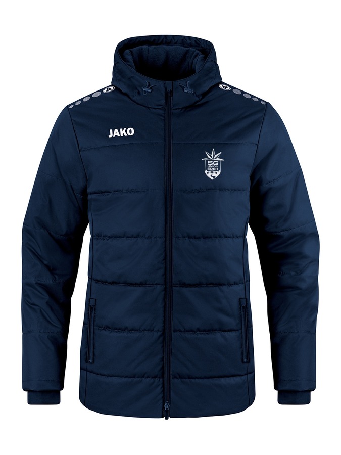 Jako Coachjacke Team mit Kapuze