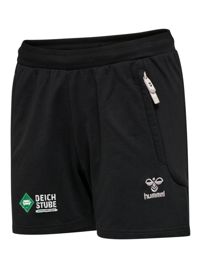 Hummel Move Grid Cotton Shorts Damen