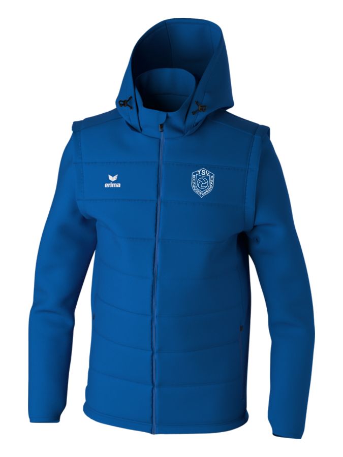 Erima Team Jacke mit abnehmbaren Ärmeln