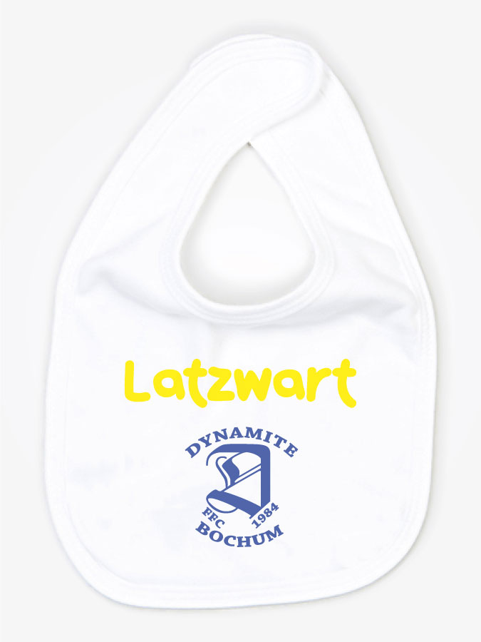 Babylätzchen Latzwart