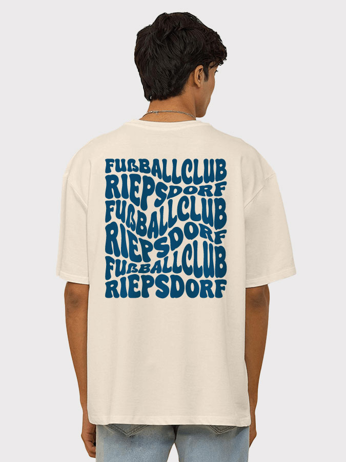 T-Shirt Oversized Wavy Herren