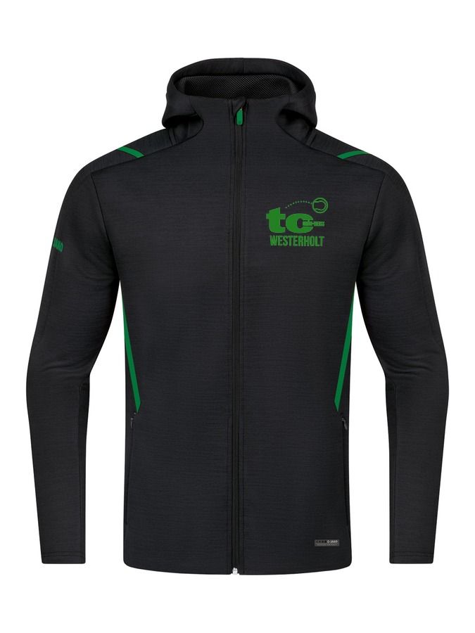 Jako Freizeitjacke Challenge mit Kapuze