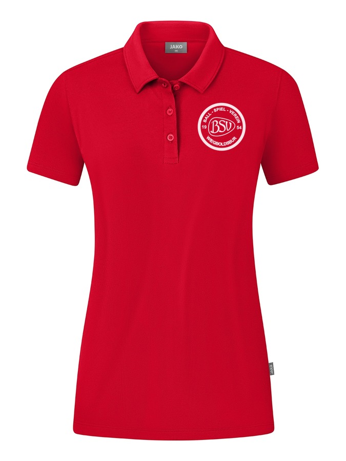 Jako Poloshirt Organic Stretch Damen