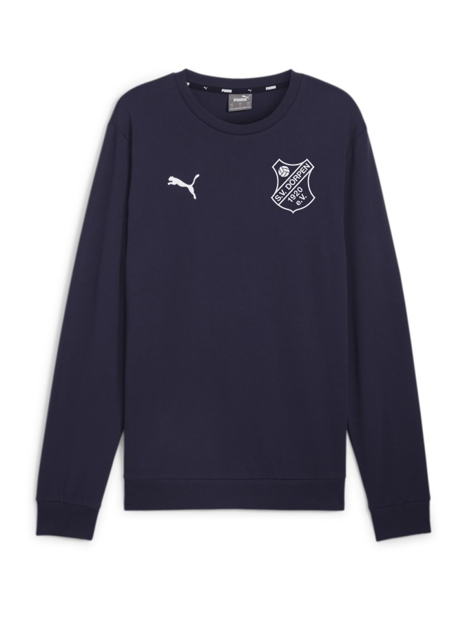 PUMA teamGOAL Casuals Crew Neck Sweatshirt