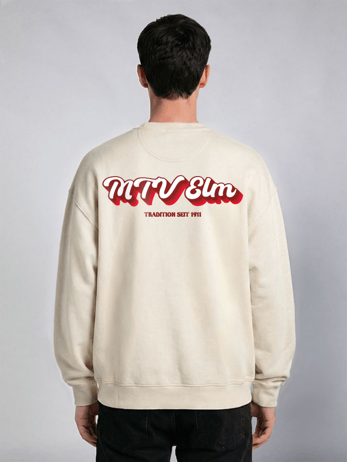 Oversized Sweater Vintage Herren