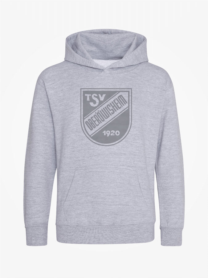 Hoodie All Grey Kids Unisex