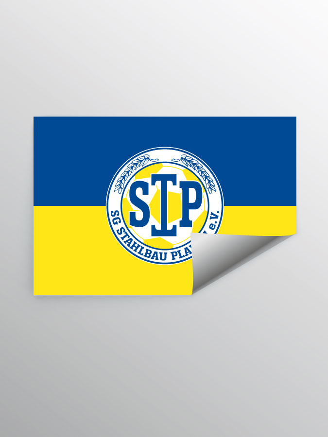 Aufkleber DIN A7 Logo
