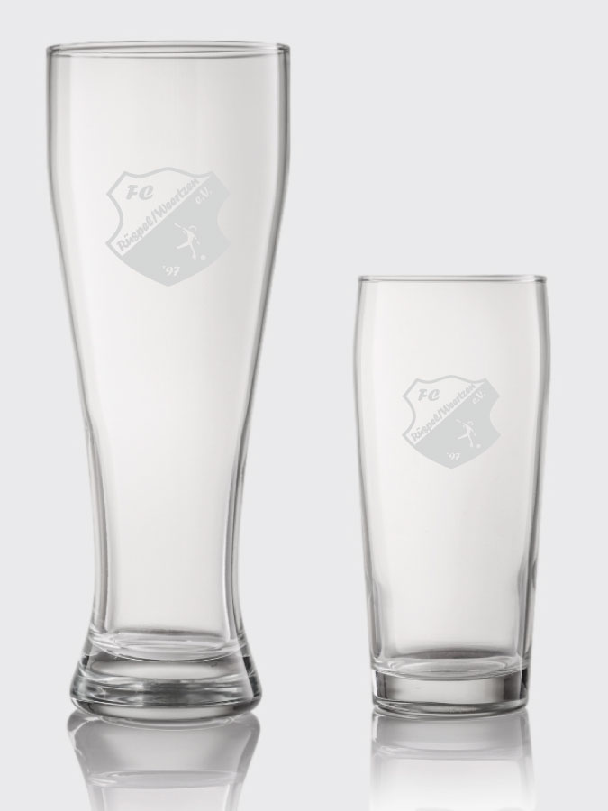 Biergläser Gravur