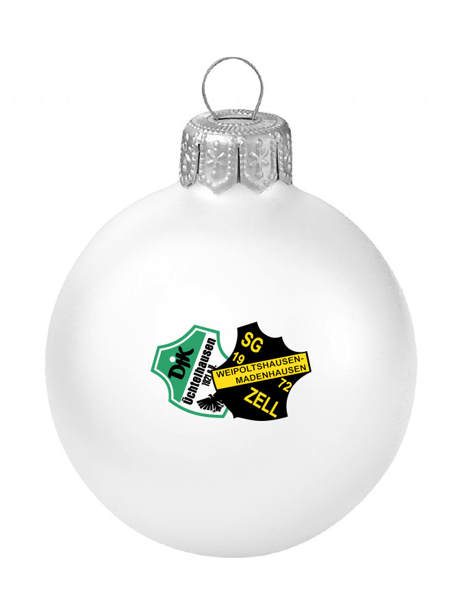 Weihnachtskugel Logo 8cm