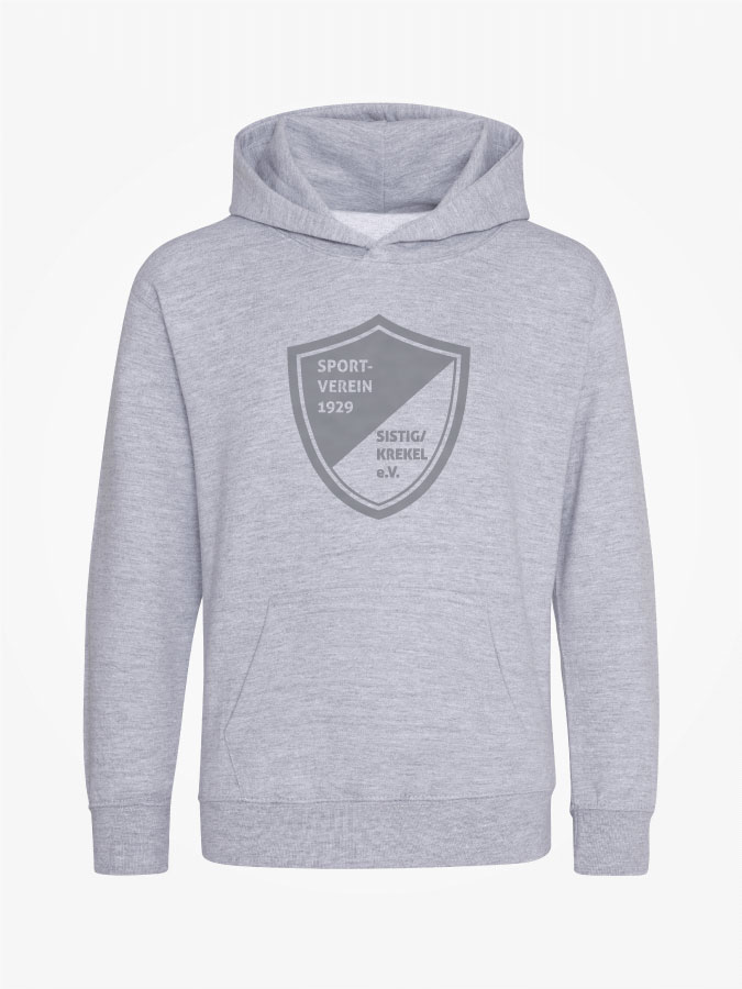 Hoodie All Grey Kids Unisex