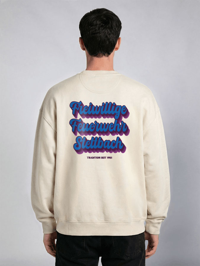 Oversized Sweater Vintage Herren