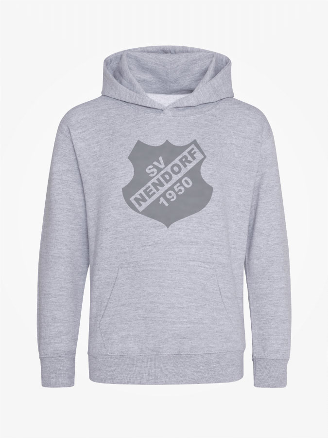 Hoodie All Grey Kids Unisex