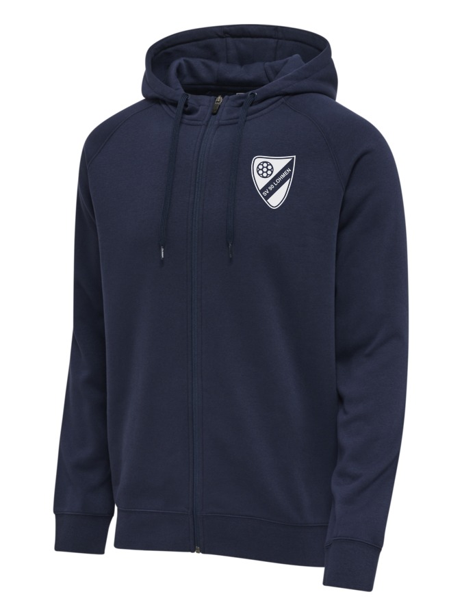 Hummel Red Classic Zip Hoodie