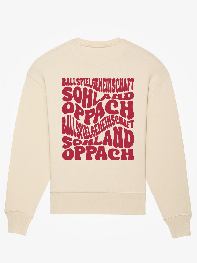 Oversized Sweater Wavy Herren