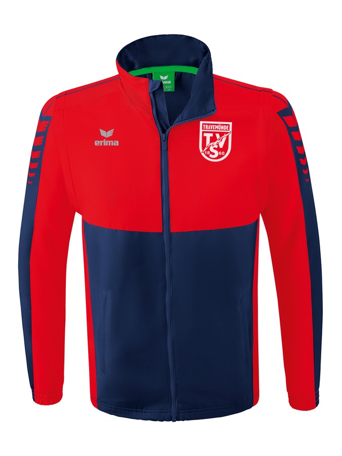 Erima Six Wings Jacke mit abnehmbaren Ärmeln