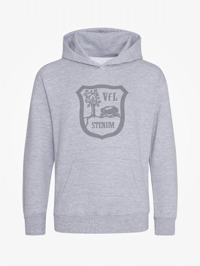 Hoodie All Grey Kids Unisex