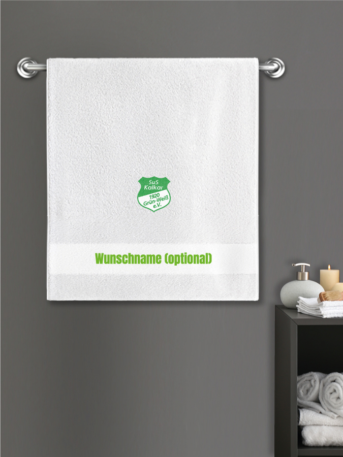 Badehandtuch Team Sticklogo