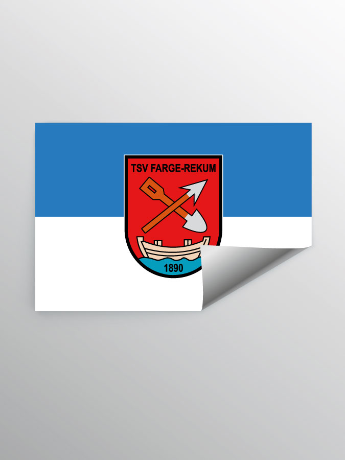 Aufkleber DIN A7 Logo