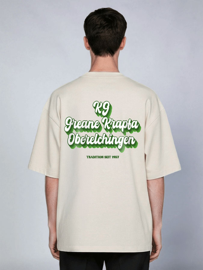 Oversized Shirt Vintage Herren