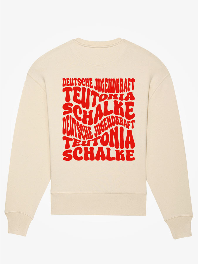 Oversized Sweater Wavy Herren