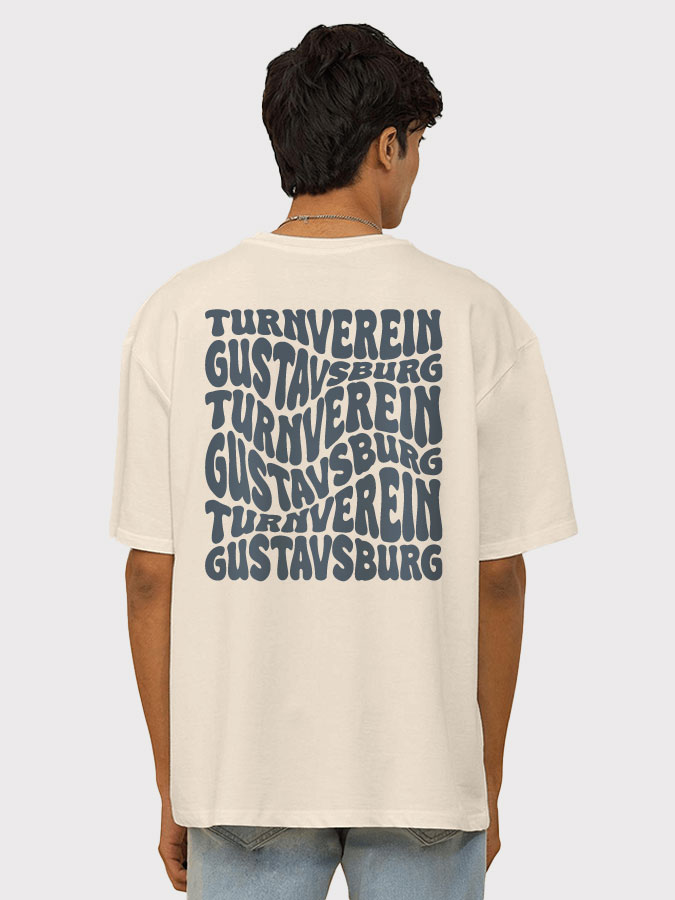 Oversized Shirt Wavy Herren
