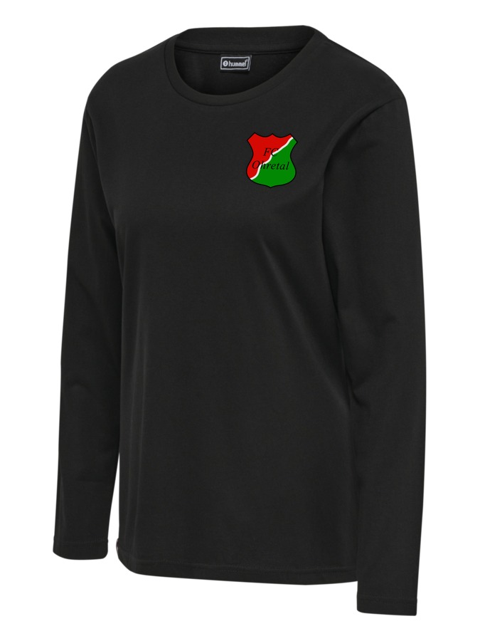 Hummel Red Basic T-Shirt Langarmshirt Damen