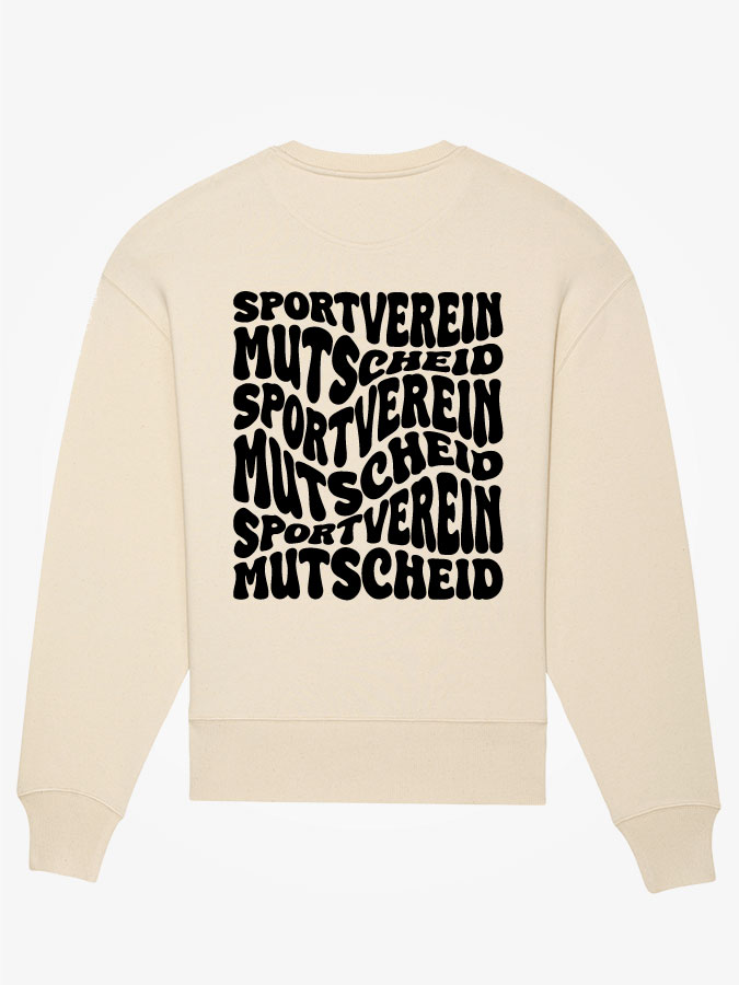 Sweatshirt Oversized Wavy Herren