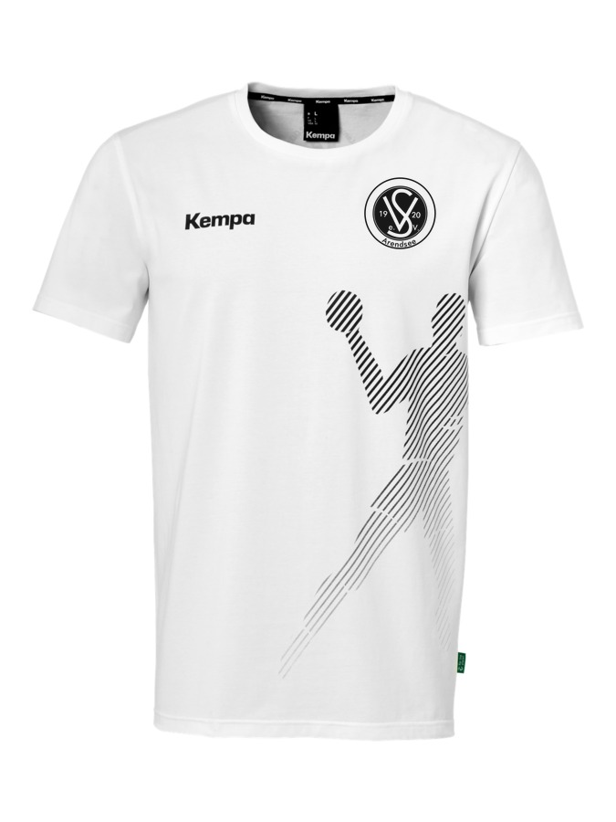 Kempa T-Shirt Black & White