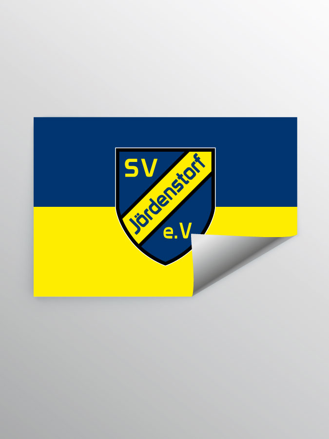 Aufkleber DIN A7 Logo
