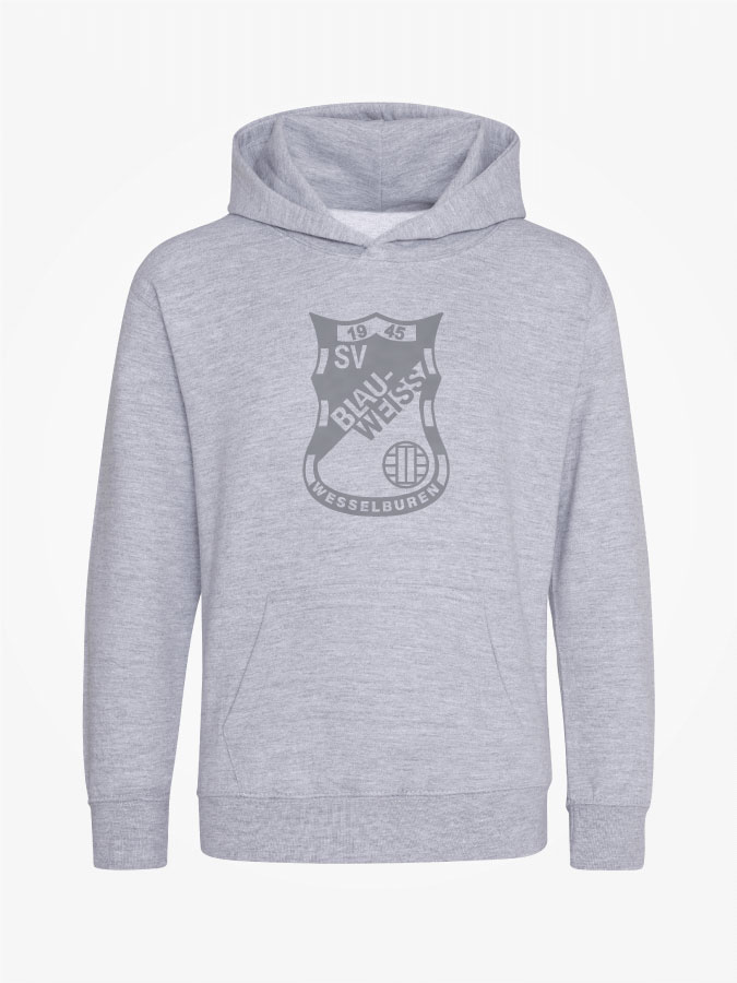 Hoodie All Grey Kids Unisex