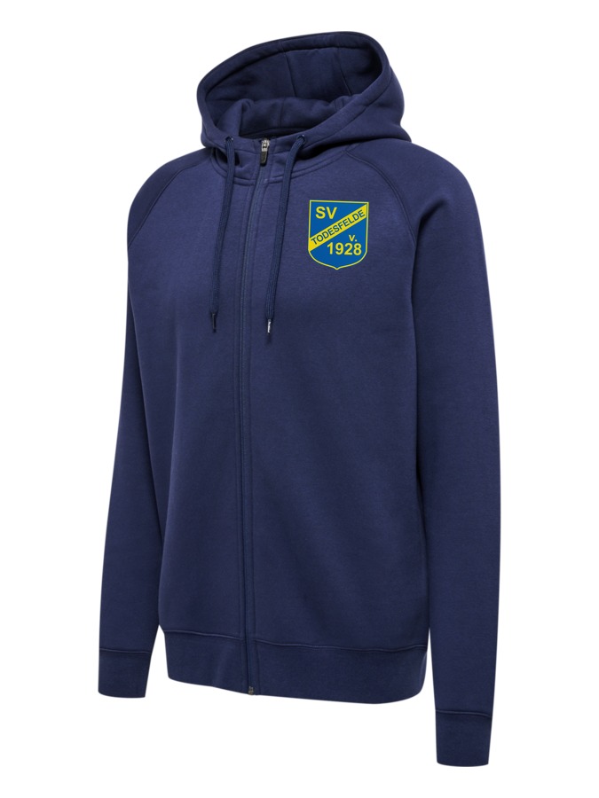Hummel Red Heavy Zip Hoodie