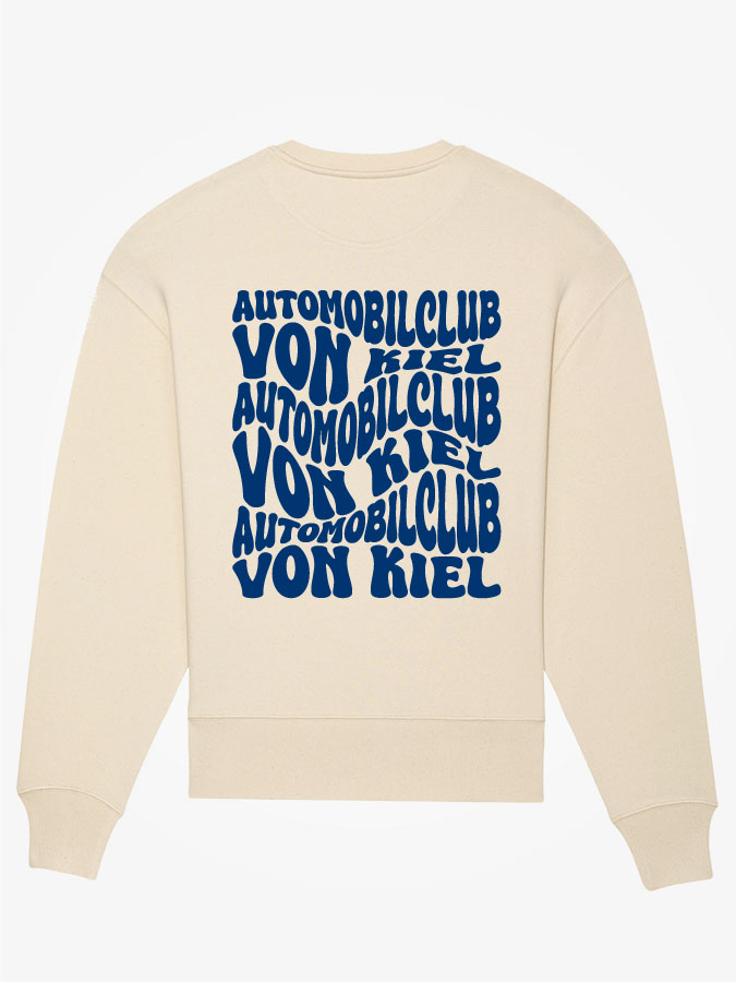 Sweatshirt Oversized Wavy Herren