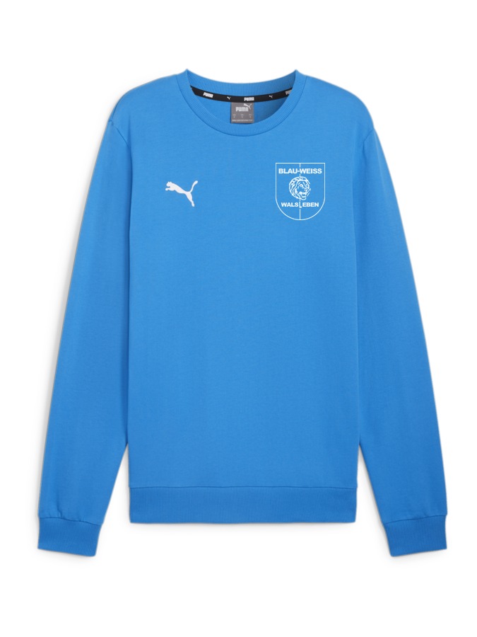 PUMA teamGOAL Casuals Crew Neck Sweatshirt