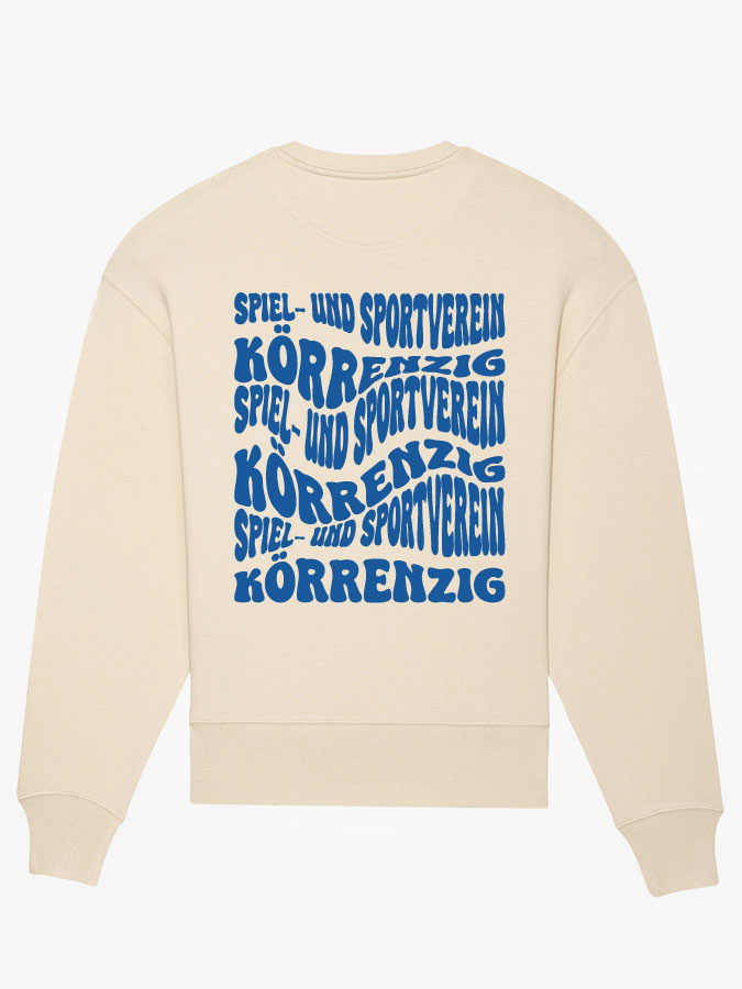 Oversized Sweater Wavy Herren