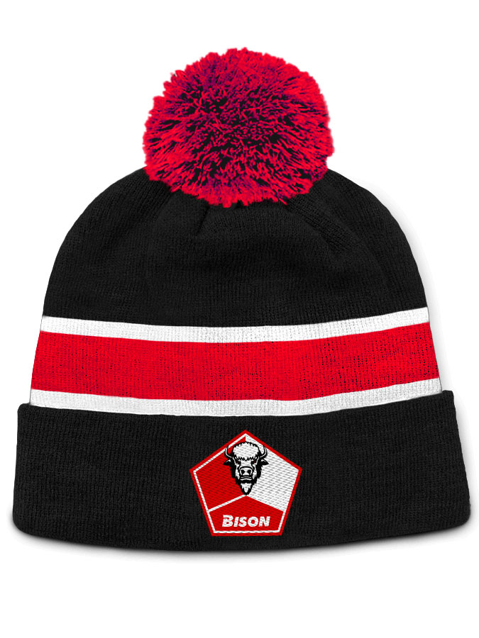 Bommelmütze Sticklogo